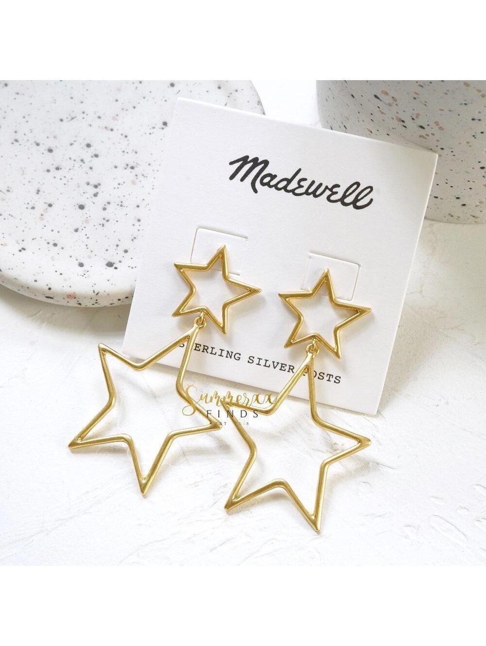 Madewell Night Star Statement Earrings